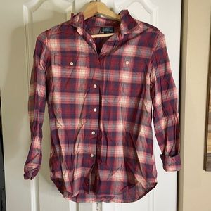 Polo button down shirt